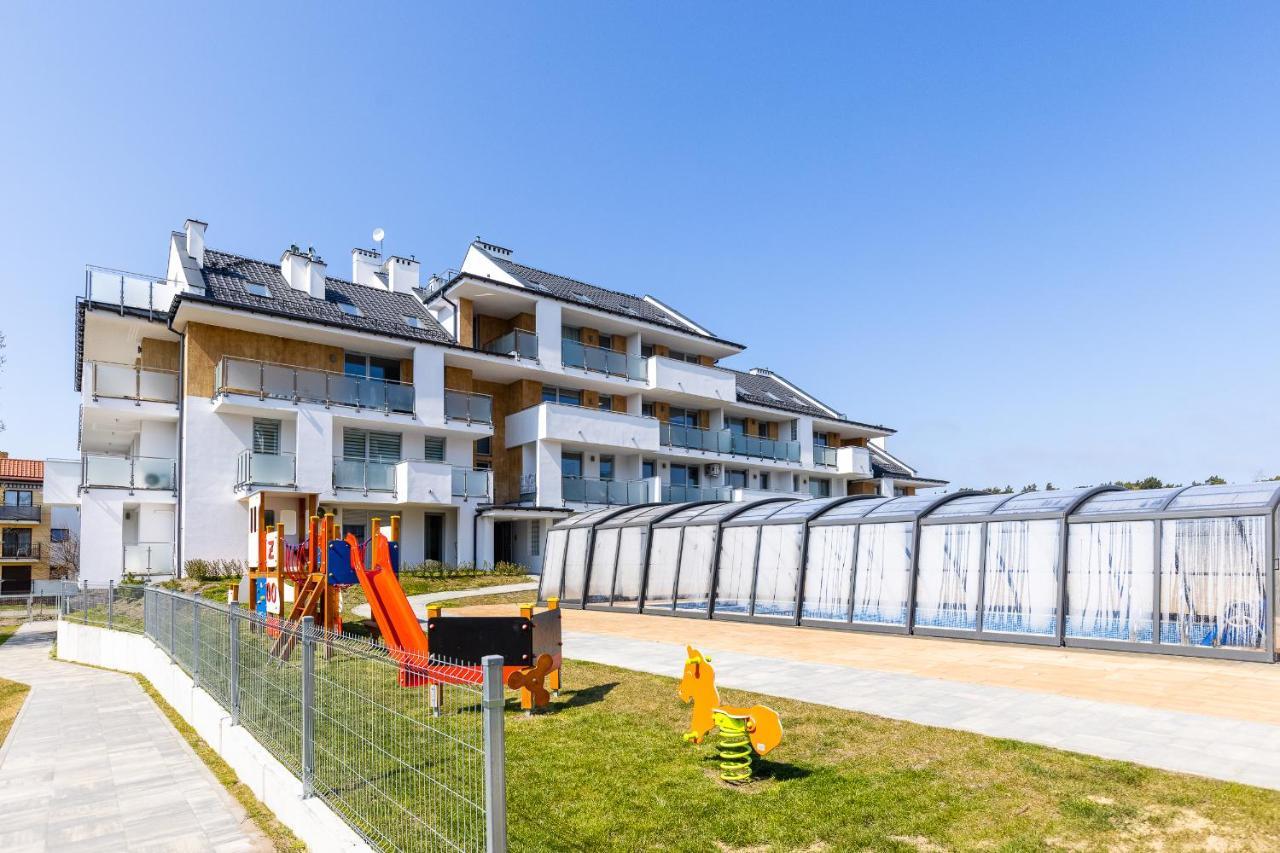 Apartament Z Basenem I Kominkiem ,,Baltic Sun” Sztutowo Eksteriør billede